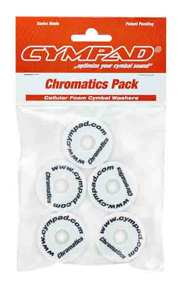 Cympad Chromatics CYCS15//5C 40 x 15 mm Crimson Set di sordine per piatti